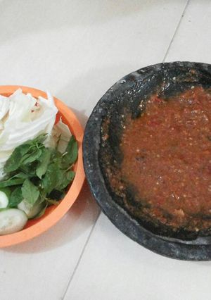 Foto resep Sambal Ala Warung Pecel Lele