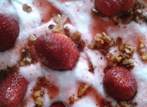 Una foto de Frutillas primavera
