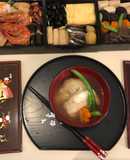 Sopa de verduras y pastel de arroz glutinoso Japonés O-ZOUNI 🇺🇾🇯🇵お雑煮Cocina japonesa de Año Nuevo
