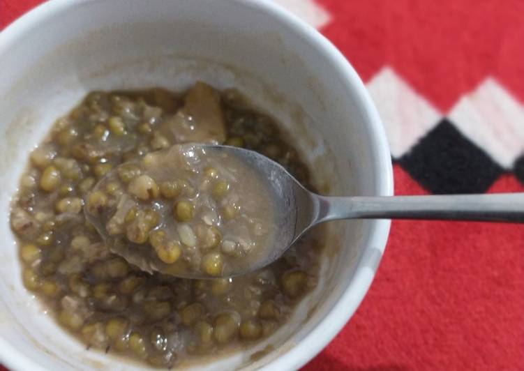 Bubur kacang hijau tanpa santan