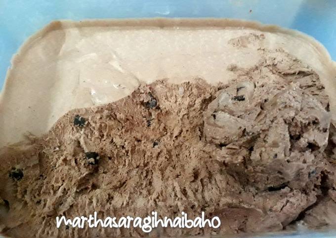 Resep Es Krim Cokelat Homemade Oleh Martha Saragih Naibaho - Cookpad