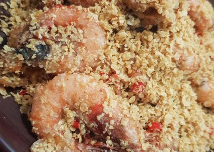 Resep masakan Udang Goreng Nestum | Resep Membuat Udang Goreng Nestum Yang Lezat Sekali