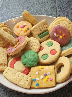 A picture of Butter cookies.