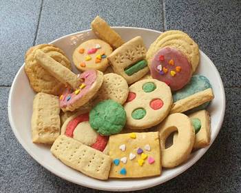 Easy Recipe Butter cookies Delicious and Healthy