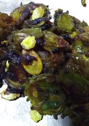 A picture of Ucche begun bhaja.