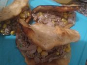 Una foto de rellenos de arepas