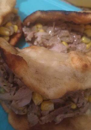 Una foto de Arepas caseras