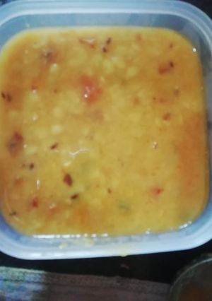 A picture of Arhar daal.