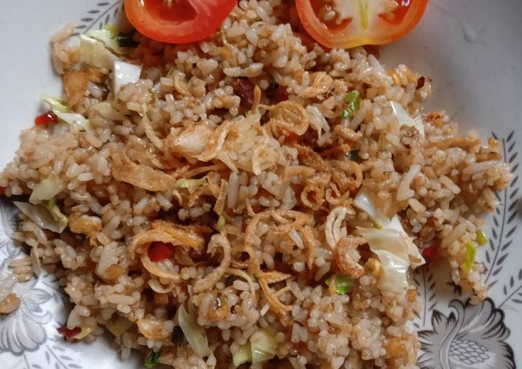 Fried rice eggless