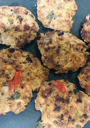 A picture of Tawa chappali kabab.