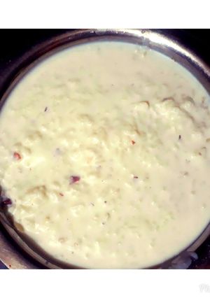 A picture of Elaichi kheer.