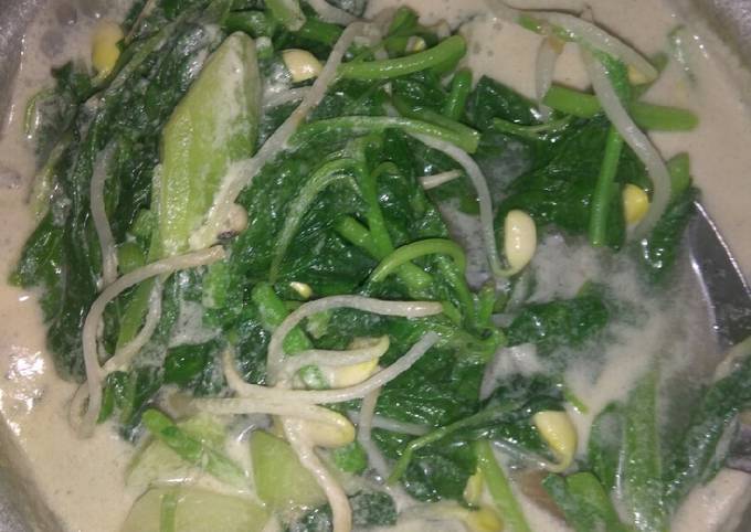 Sayur bobor tauge kedelai