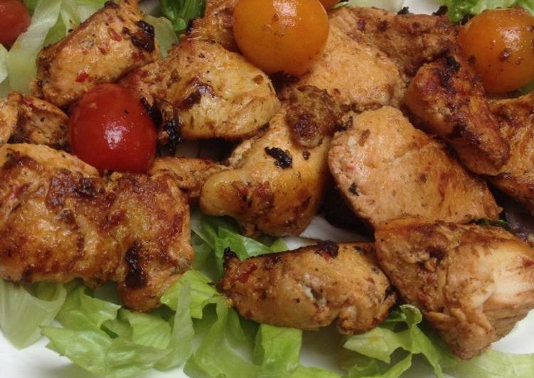 Resep Fillet ayam saos tiram Anti Gagal