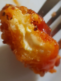 A picture of Cheese Balls with Paprika Powder.