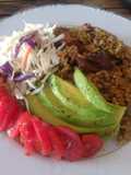 Arroz con calamares y pulpo