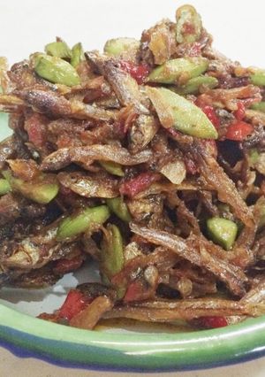 Foto resep Sambel Teri & Pete