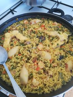 Una foto de Arroz marinero