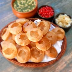 A picture of Pani puri.
