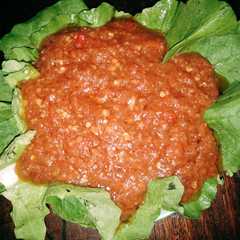 รูปของ Sambal pedas tomat komplit