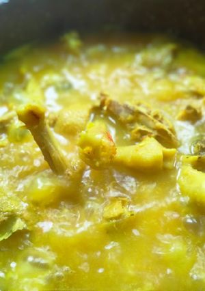 Foto resep Lempah Kuning Ayam kampung Khas Bangka