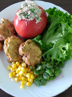 Una foto de Crocantes de Espinacas y tomate relleno