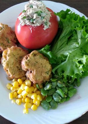 Una foto de Crocantes de Espinacas y tomate relleno
