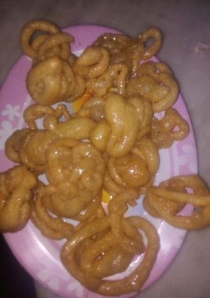 صورة لوصفة زلابيا😚😘⁦❤️⁩😋😋