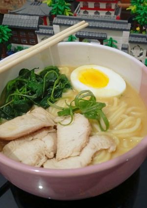 Foto resep Ramen Tenkaippin (versi halal) 🍜