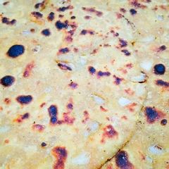 A picture of Onion parantha.