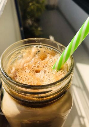 A picture of Milk and Honey Iced Coffee.