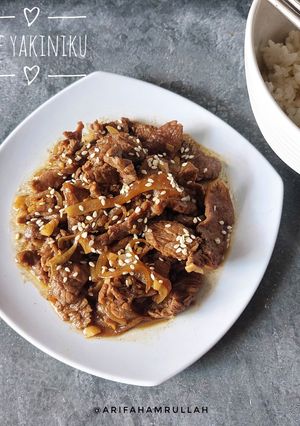Foto resep Beef Yakiniku