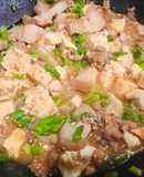 Ba chỉ rim đậu hũ