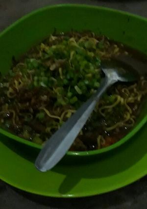 Foto resep Mie kuah daging sapi rasa mie ayam