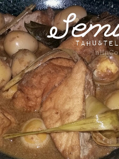 Foto resep 08.Semur Tahu+Telur puyuh