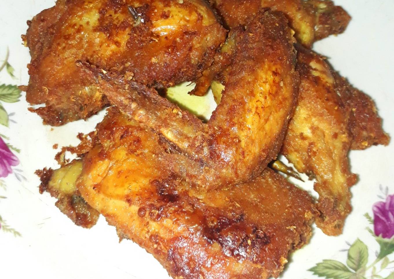 Ayam goreng ungkep - bumbu kuning