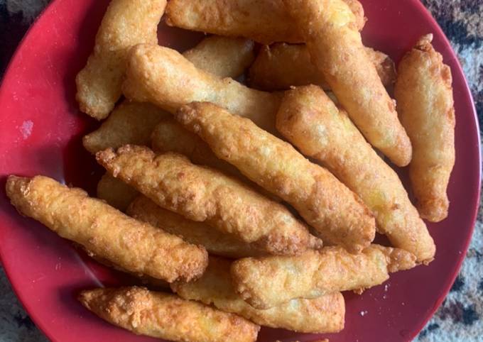 Potato stick keju