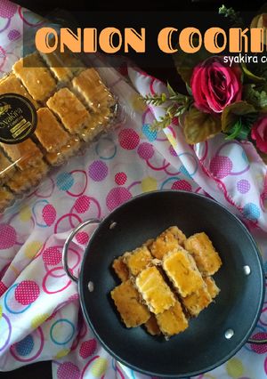 Foto resep Onion cookies (kue kering bawang)