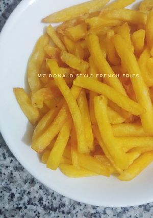 Foto resep Mc Donald style French Fries