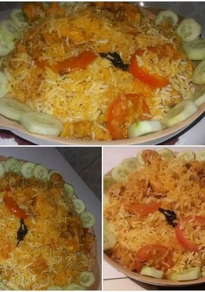 A picture of Aslam Road ki Biryani.