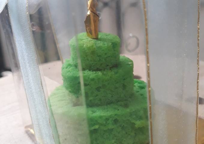 Cara termudah buat Mini bolu birthday (bolu tepung beras) yang sedap