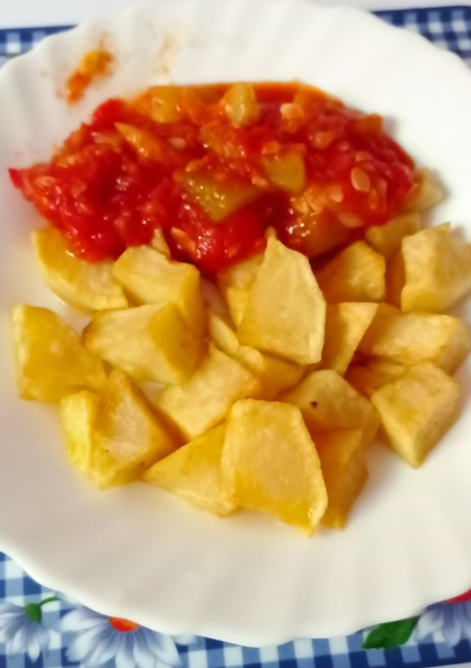 Una foto de Pisto de patatas
