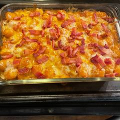 A picture of Cheeseburger Casserole.