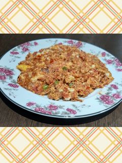 عکسی از دستور املت گوجه