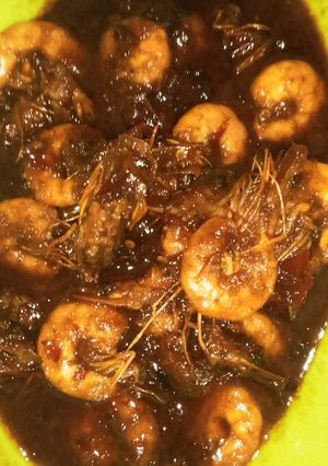 Foto resep Udang Saus Tiram
