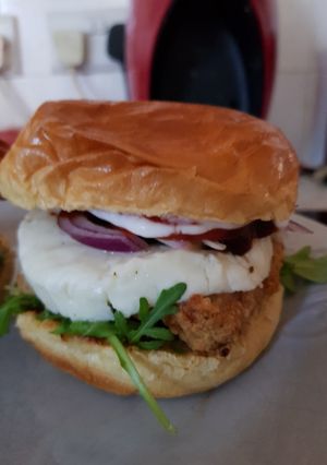 A picture of My Whopper Spicy Burger.