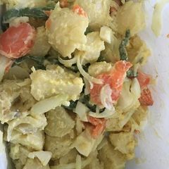 A picture of Potato salad.