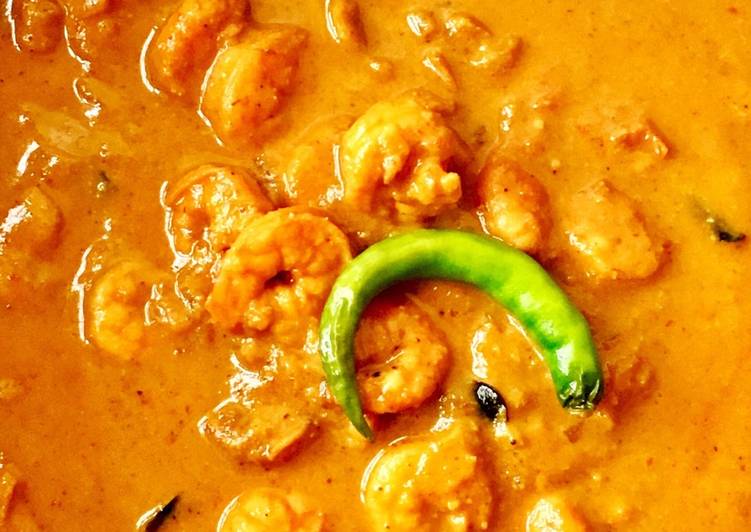 Wednesday Fresh Goan prawn curry (Ambot tik)