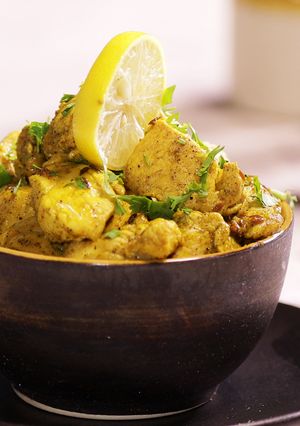 A picture of Lemon Chicken Indian Style.