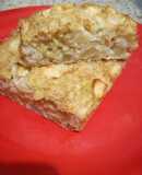 Budín de arroz, manzana y limón 😜