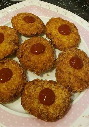 عکسی از دستور ناگت مرغ